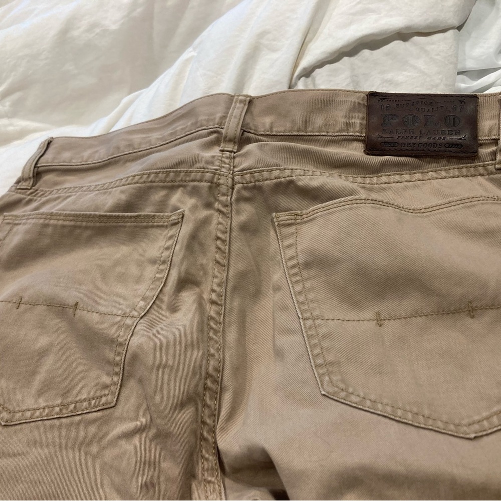 Polo khaki 5 pocket jeans